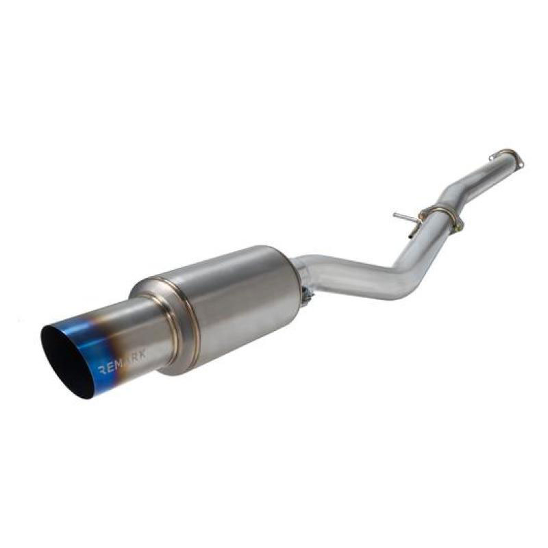 Remark rk-c1076n-01t | 2009+ Nissan 370Z Cat-Back Exhaust R1-Spec w/Single Titanium Exit; 2009-2021