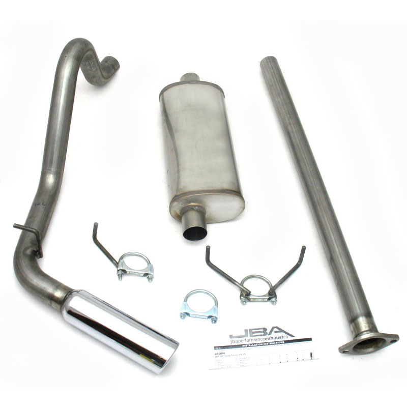 JBA 40-9016 | 05-12 Toyota Tacoma All 2.7/4.0L 409SS Pass Side Single Exit Cat-Back Exhaust; 2005-2012