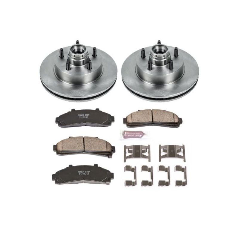 PowerStop koe5083 | Power Stop 98-02 Ford Ranger Front Autospecialty Brake Kit; 1998-2002