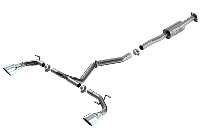 Borla 140910 | 22-23 Subaru BRZ/Toyota GR86 2.4L RWD AT/MT ATAK Catback Exhaust - Polished Tips; 2022-2023