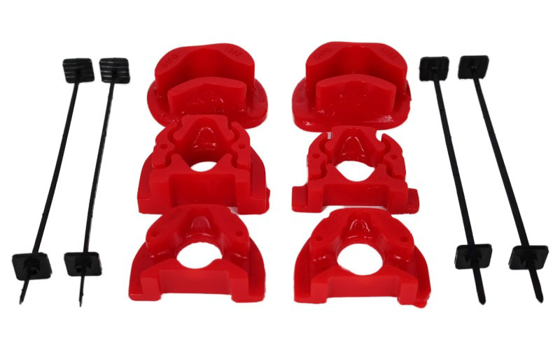 Energy Suspension 161113r | 97-01 Honda CR-V 4WD Red Motor Mount Insert Set; 1997-2001