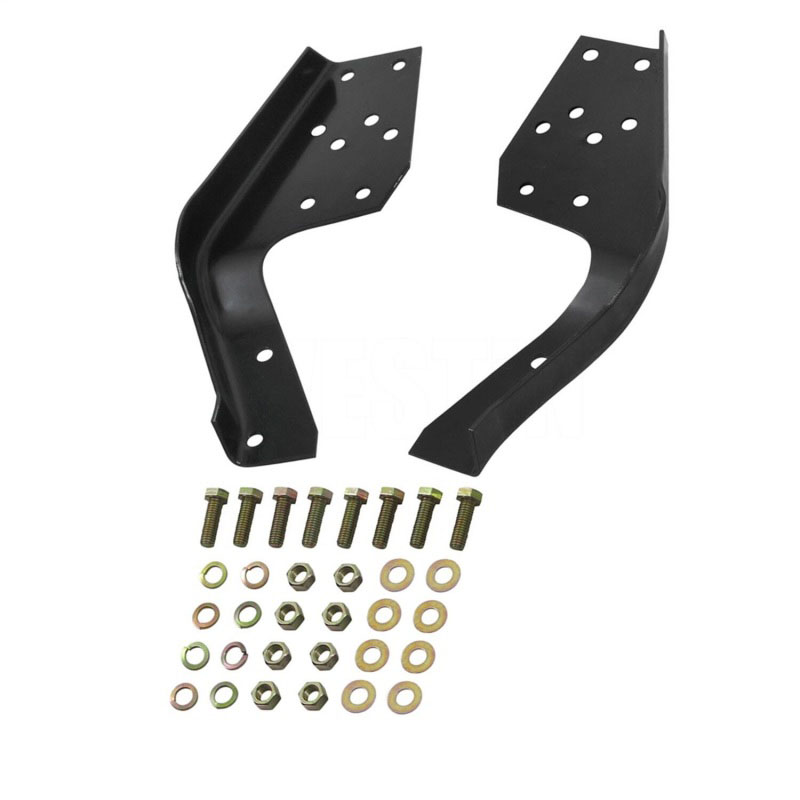 Westin 95600 | /Fey 78-96 Ford Bronco Universal Aftermarket Bumper Mount Kit - Black; 1978-1996