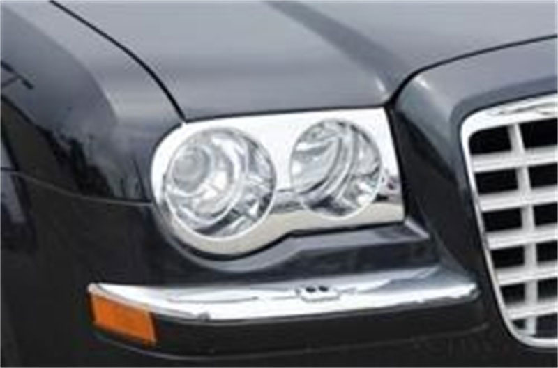 Putco 403503 | 08-10 Toyota Land Cruiser Head Lamp Overlays & Rings; 2008-2010