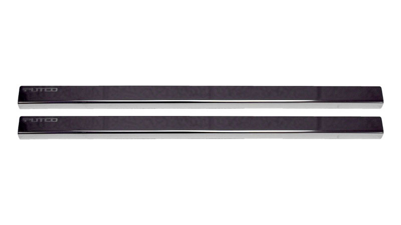 Putco 95181bp | 2019 Chevy Silverado LD / GMC Sierra LD Fits Dbl Cab & Reg Cab (2pcs) Black Platinum Door Sills; 2019-2022