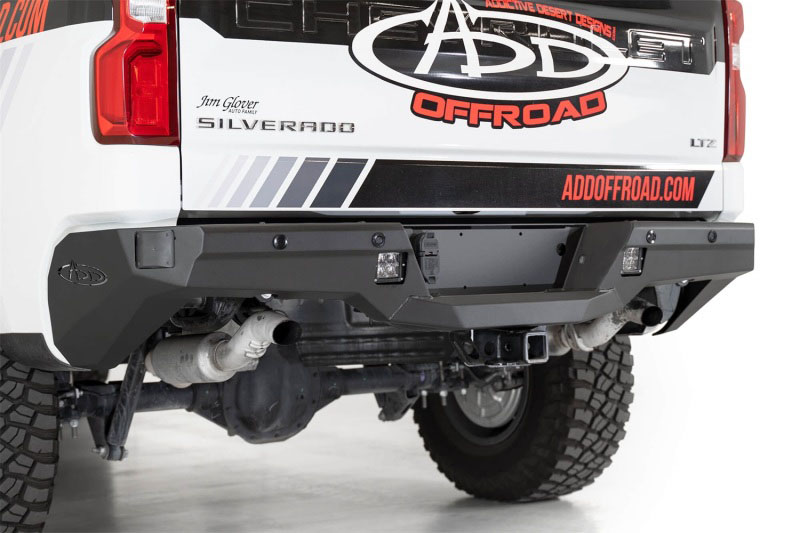 Addictive Desert Designs r447711280103 | 2019-2020 Chevrolet Silverado 1500 Stealth Rear Bumper; 1999-2020