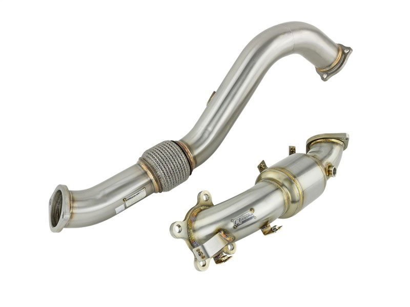 Skunk2 Racing 412-05-6061 | Skunk2 16-20 Honda Civic 1.5T Downpipe Kit w/ Cat; 2016-2020