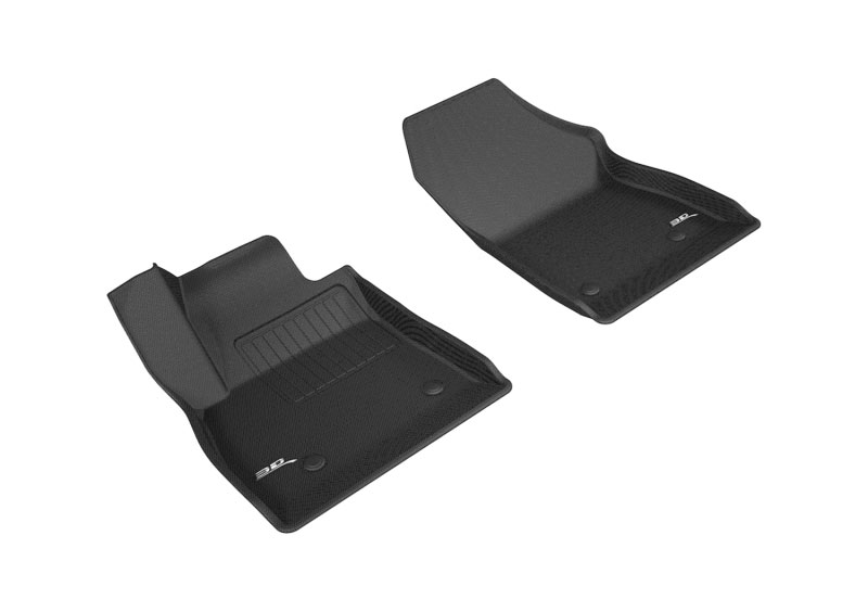 3D Maxpider l1ch07611509 | 3D MAXpider 2016-2019 Chevrolet Cruze Kagu 1st Row Floormat - Black; 2016-2019