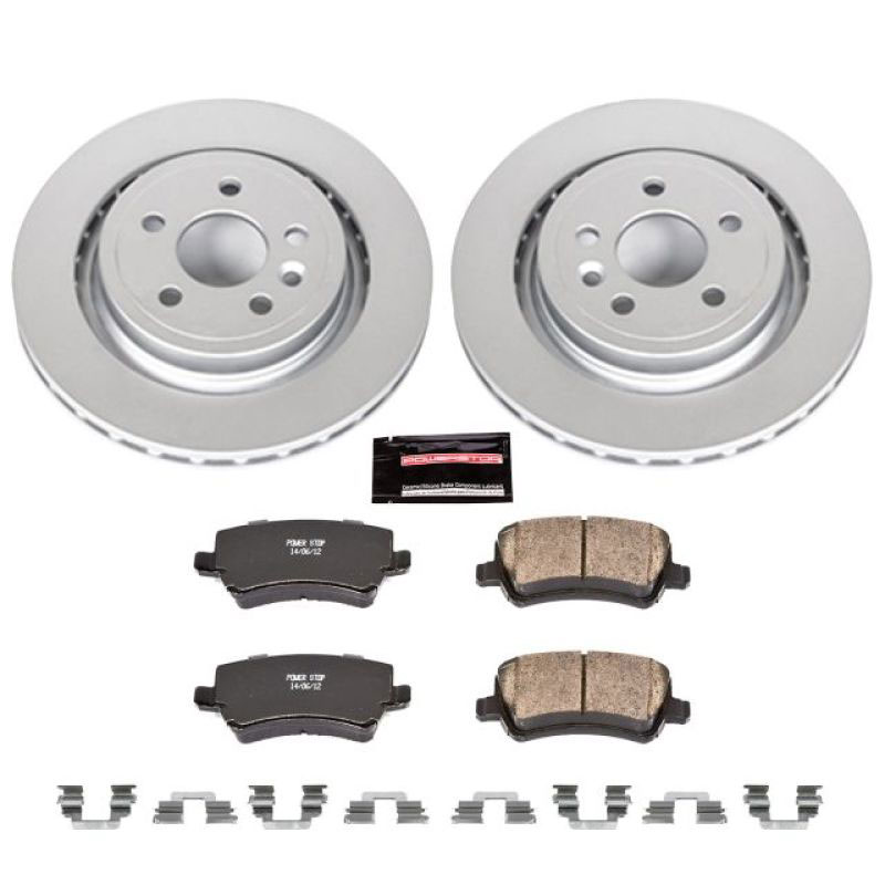 PowerStop crk4702 | Power Stop 11-18 Volvo S60 Rear Z23 Evolution Sport Coated Brake Kit; 2011-2018