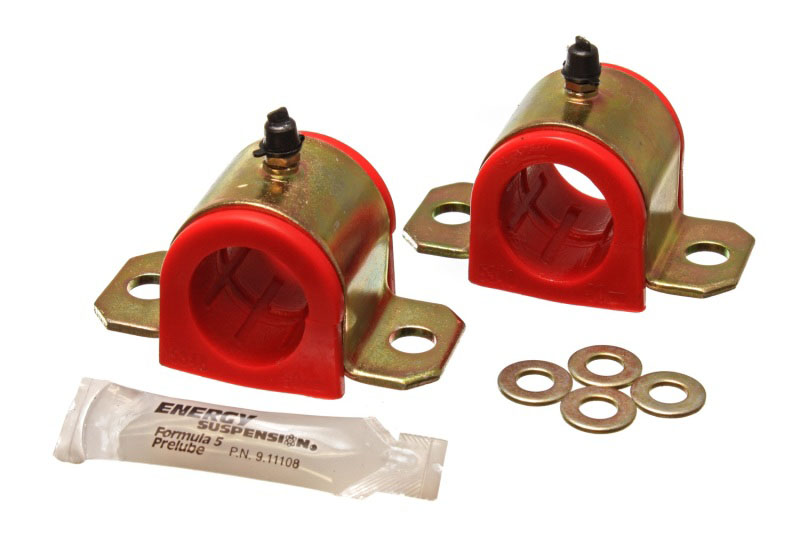 Energy Suspension 8.5121r | 93-98 Toyota Supra Red 30mm Front Sway Bar Frame Bushings; 1993-1998