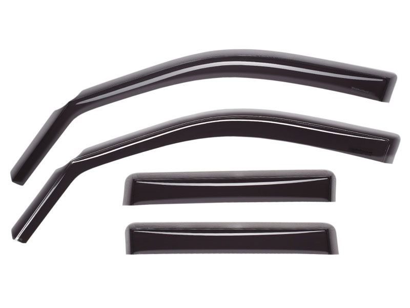 WeatherTech 84202 | 05-06 Mercedes-Benz E 55 AMG Front&Rear Side Window Deflectors - Dark Smoke