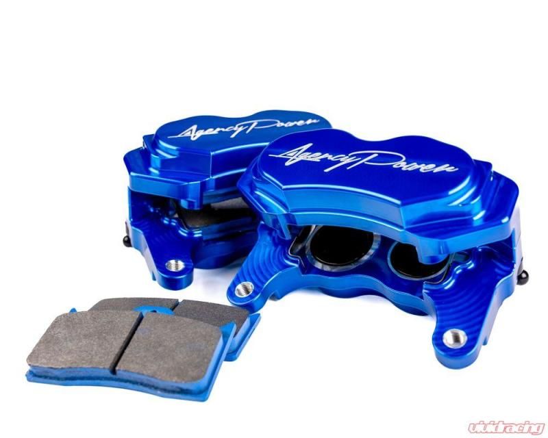 Agency Power aprzr460blu | Big Brake Kit Front and Rear Blue Ice Polaris RZR Turbo 14-18; 2014-2018