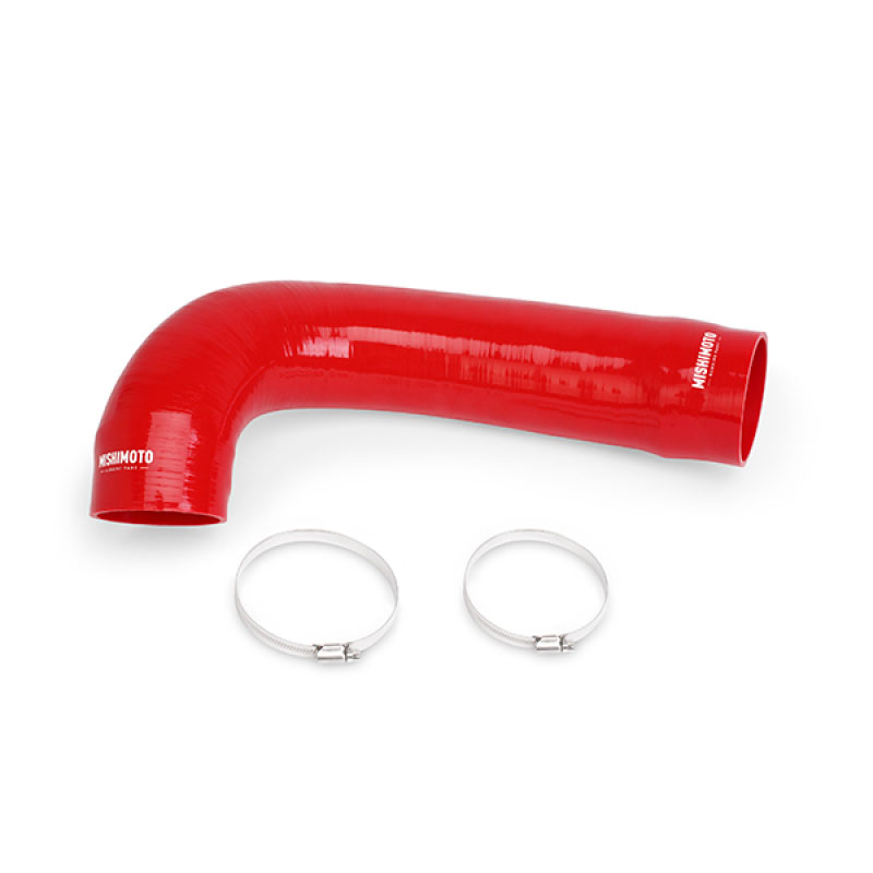 Mishimoto mmhose-xd-16ihrd | 2016+ Nissan Titan XD Silicone Induction Hose - Red; 2016-2020