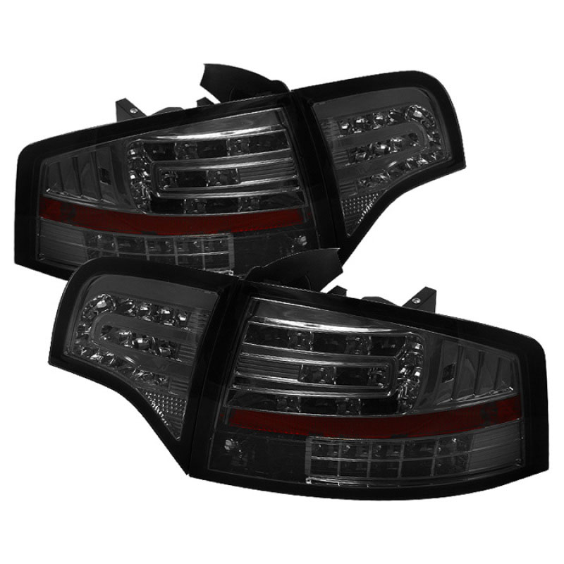 SPYDER 5029317 | Spyder Audi A4 4Dr LED Tail Lights - Smoke - (ALT-YD-AA406-G2-LED-SM); 2006-2008