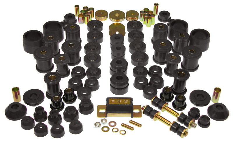 Prothane 7-2048-BL | 65-70 Chevy Impala Convertible Total Kit - Black; 1965-1970