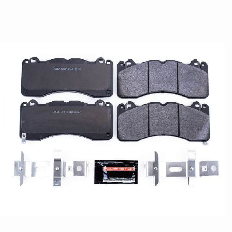 PowerStop pst-1792 | Power Stop 15-19 Ford Mustang Front Track Day Brake Pads; 2015-2019