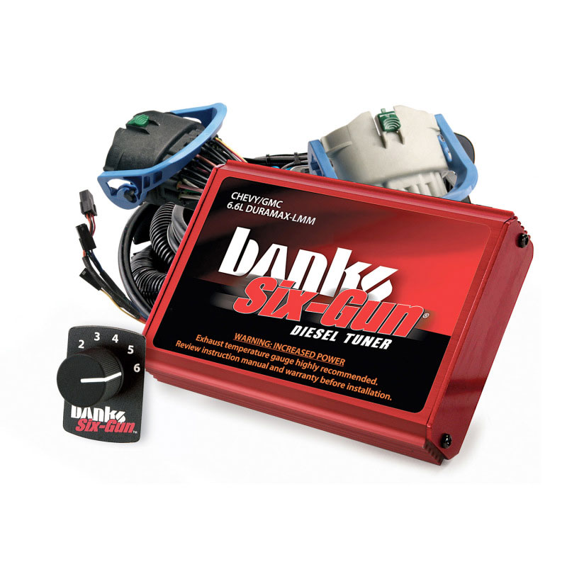 Banks Power 63887 | 07-10 Chevy 6.6L LMM Six-Gun Diesel Tuner w/ Switch; 2007-2010