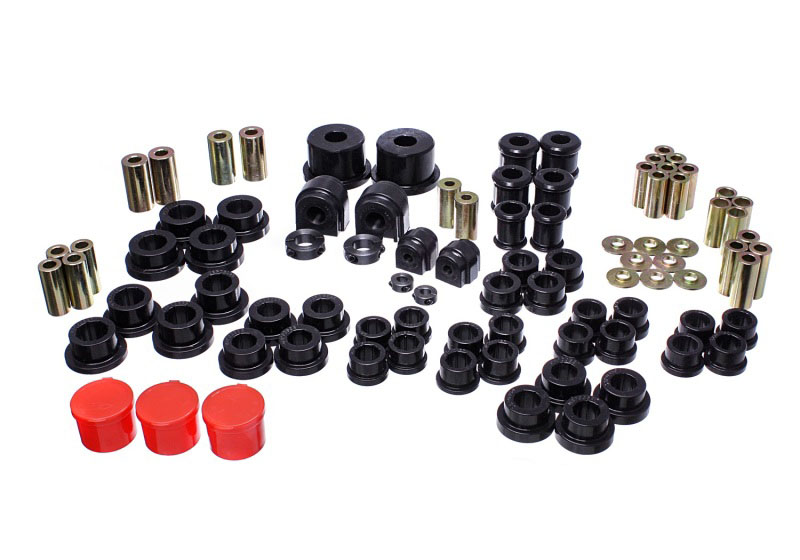 Energy Suspension 11.18105g | 2016 Mazda Miata (ND) Black Hyper-flex Master Bushing Set; 2016-2016