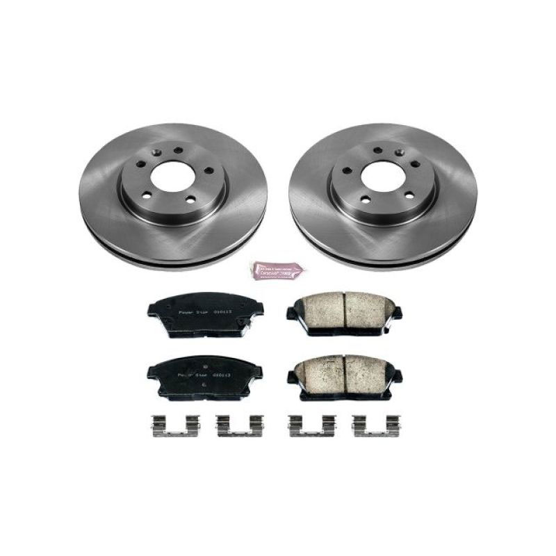 PowerStop koe5554 | Power Stop 12-17 Buick Verano Front Autospecialty Brake Kit; 2012-2017