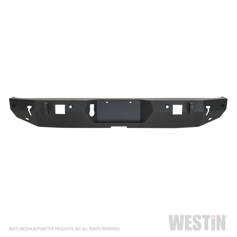 Westin 59-82075 | 2020 Jeep Gladiator w/Sensors WJ2 Rear Bumper w/Sensor - Textured Black; 2020-2024