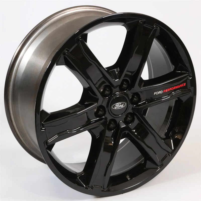 Ford Racing m-1007-s2295gb | 2021 F-150 22x9.5 Gloss Black Wheel; 2021-2022