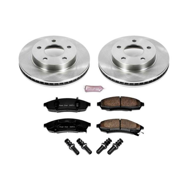 PowerStop koe7794 | Power Stop 87-94 Oldsmobile Cutlass Cruiser Front Autospecialty Brake Kit; 1987-1994