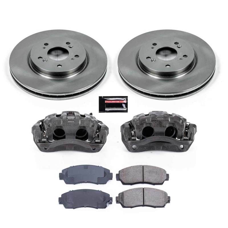 PowerStop kcoe5432 | Power Stop 12-15 Honda Crosstour Front Autospecialty Kit w/Calipers; 2012-2015