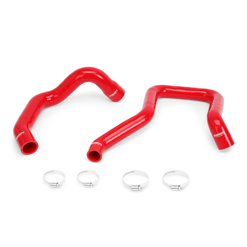 Mishimoto mmhose-xj6-91rd | 91-01 Jeep Cherokee XJ 4.0L Silicone Coolant Hose Kit - Red; 1991-2001