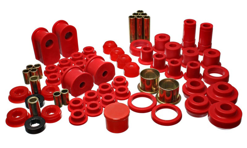 Energy Suspension 4.18102r | 91-94 Ford Explorer 4WD Red Hyper-flex Master Bushing Set; 1991-1994