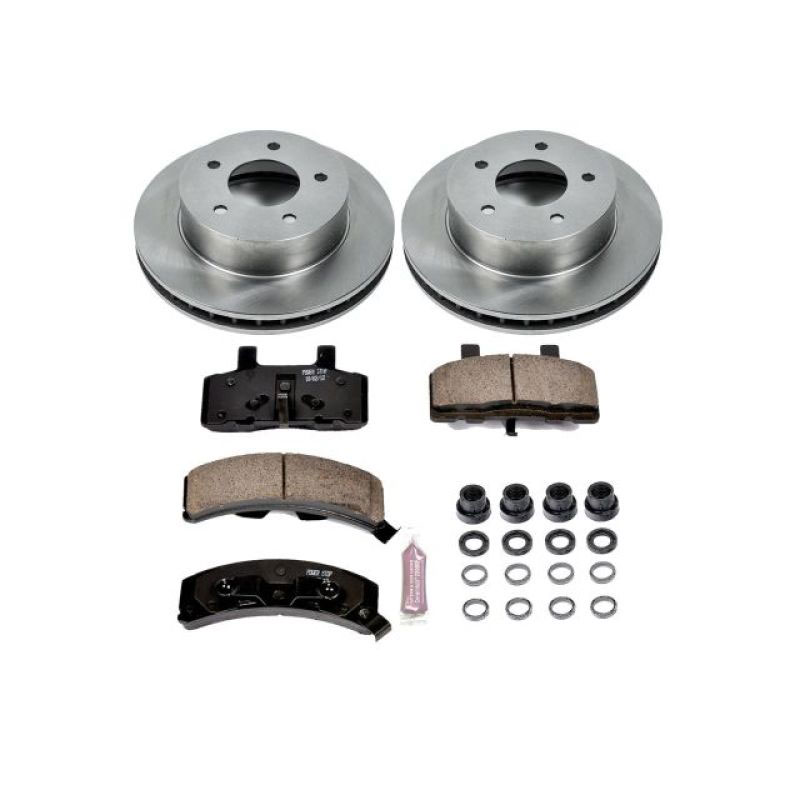 PowerStop koe4873 | Power Stop 90-02 Chevrolet Astro Front Autospecialty Brake Kit; 1990-2002