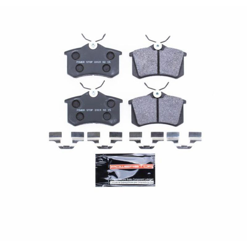 PowerStop psa-340 | Power Stop 10-13 Audi A3 Rear Track Day SPEC Brake Pads; 2010-2013