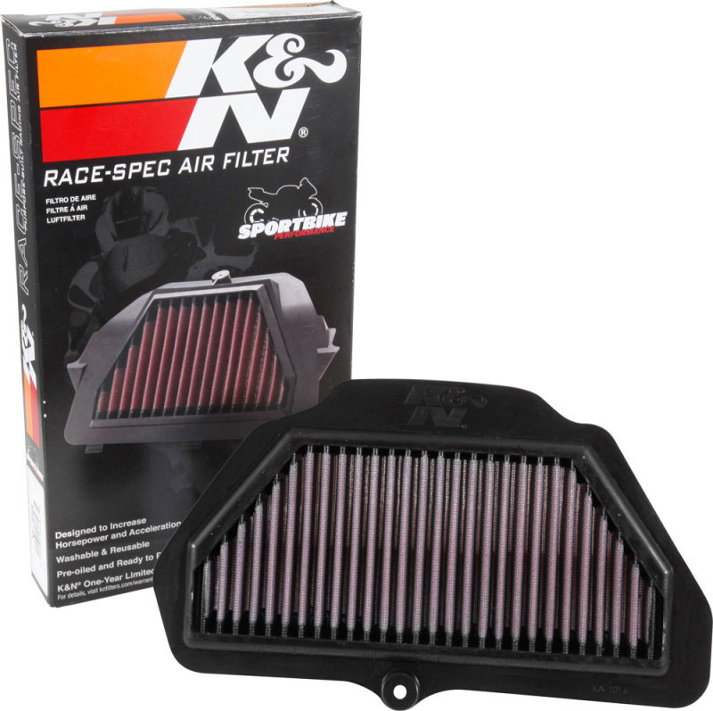 K&N Engineering ka1016r | K&N 2016 Kawasaki ZX1000 Ninja ZX-10R Race Specific Replacement Air Filter