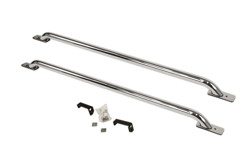 Go Rhino 8076c | 14-19 Chevrolet Silverado 1500 LD (Classic) Stake Pocket Bed Rails - Chrome; 2014-2019