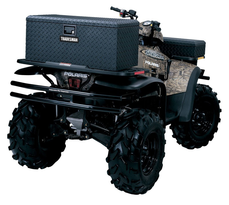 Tradesman 288271bk | Aluminum ATV Flush Mount Storage Box (32in.) - Black