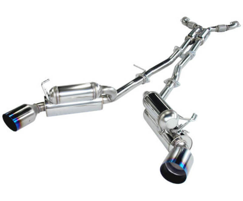 HKS 32009-bn002 | 03-07 G35 Dual Hi-Power Titanium Tip Catback Exhaust; 2003-2007