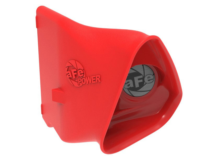 aFe 54-13015sr | Power 15-20 Ford Mustang 2.3l L4/3.7l V6/5.0l V8 Dynamic Air Scoop - Red; 2015-2020