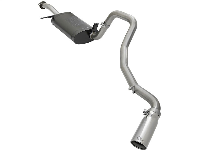 aFe 49-36121-P | MACHForce XP Exhaust Cat-Back SS-304 97-16 Nissan Patrol (Y61) I6-4.8L w/ Polished Tips; 1997-2016