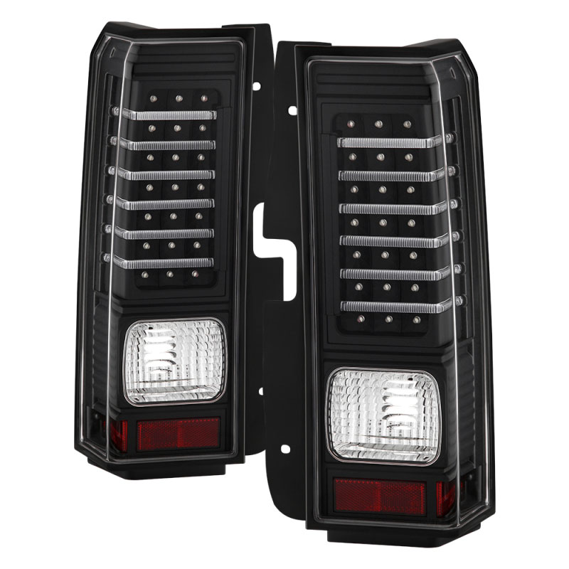 SPYDER 5017697 | xTune Hummer H3 LED Tail Lights - Black; 2006-2009