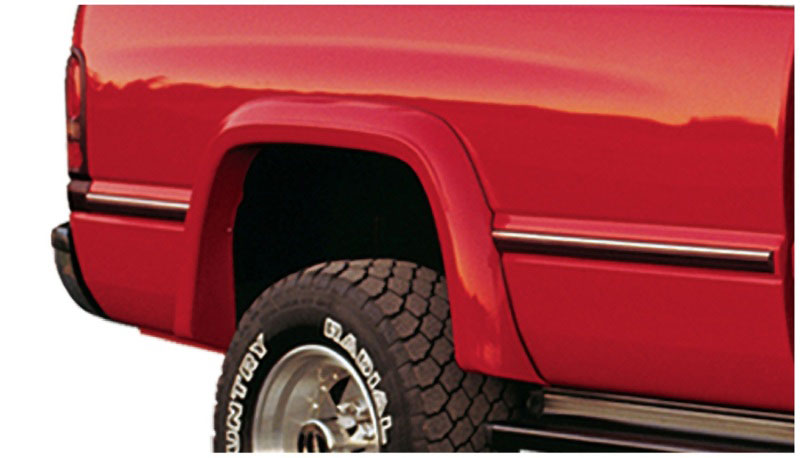 Bushwacker 50010-11 | 94-01 Dodge Ram 1500 Fleetside Extend-A-Fender Style Flares 2pc 78.0/96.0in Bed - Black; 1994-2001