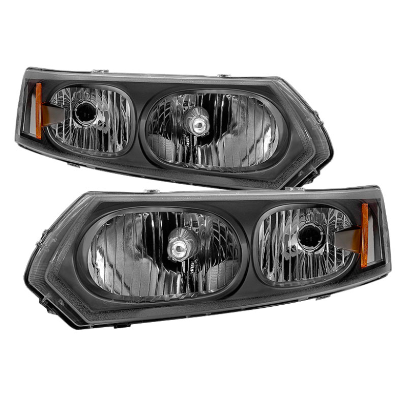 SPYDER 9035685 | xTune Saturn ION Sedan only 03-07 OEM Style Headlights - Black HD-JH-SAION-4D-BK; 2003-2007