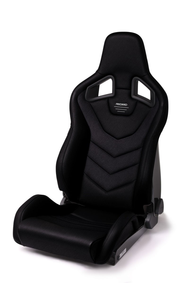 Recaro 410.1GT.3163 | Sportster GT Seat Driver Side in Nardo Black Cloth