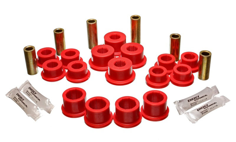 Energy Suspension 11.3108r | 04-07 Mazda RX8 Red Rear Lateral/Trailing Arm Bushings; 2004-2007