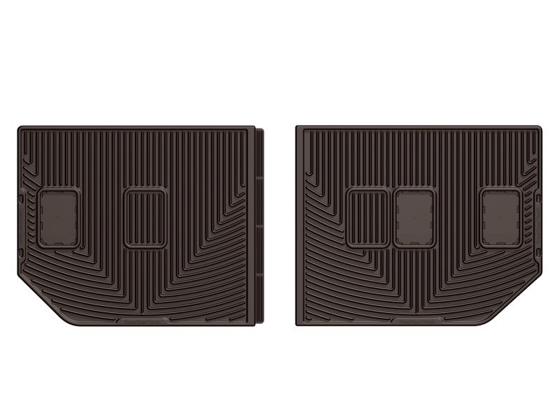 WeatherTech w264co | 2007-2010 Cadillac ESV Rear Rubber Mats - Cocoa; 2007-2010