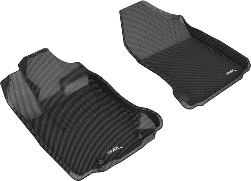 3D Maxpider l1sb02811509 | 3D MAXpider 20-21 Subaru Legacy/Outback Kagu 1st Row Floormat - Black; 2020-2021