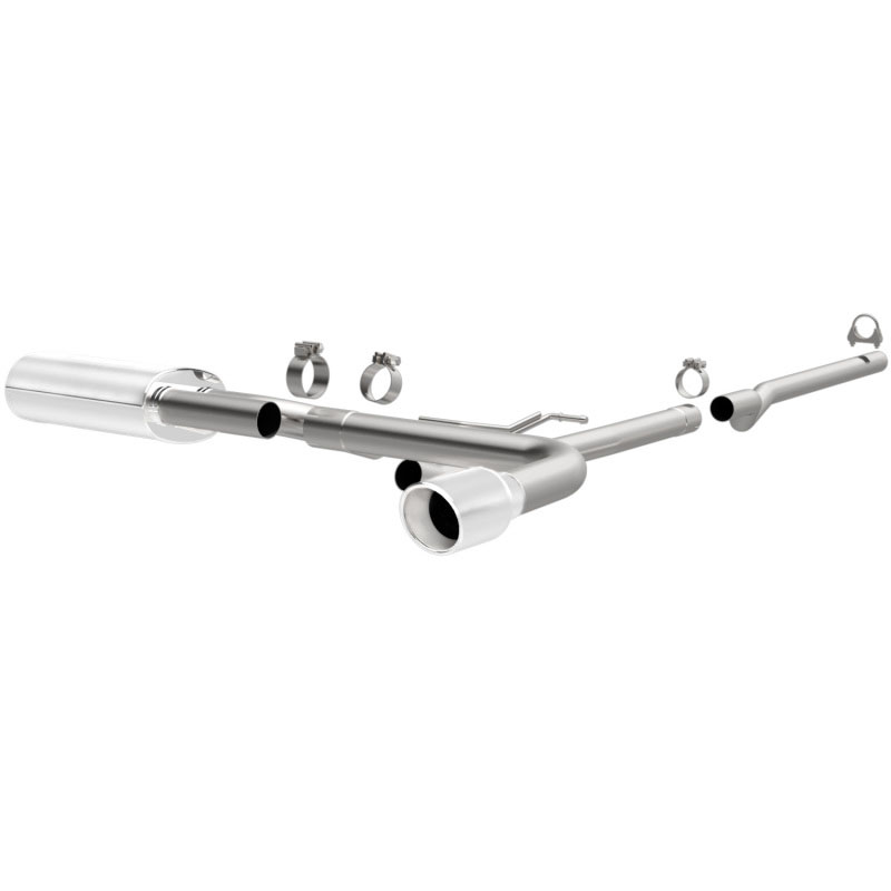 Magnaflow 15229 | MagnaFlow 13-14 Ford Fusion L4 1.6L Turbo Stainless Cat Back Performance Exhaust; 2013-2014