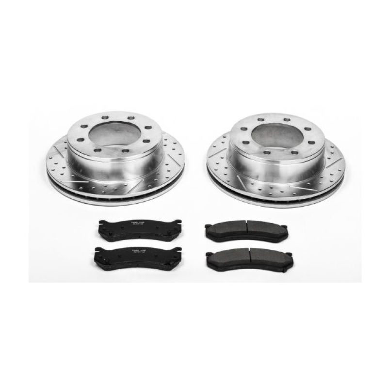 PowerStop k2041 | Power Stop 02-06 Chevrolet Avalanche 2500 Rear Z23 Evolution Sport Brake Kit; 2002-2006