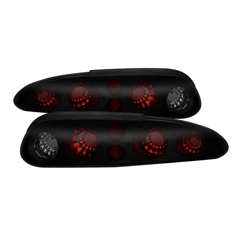 SPYDER 9036507 | xTune Chevy Camaro 93-02 Euro Style Tail Lights - Black Smoked ALT-JH-CCAM98-BSM; 1993-2002