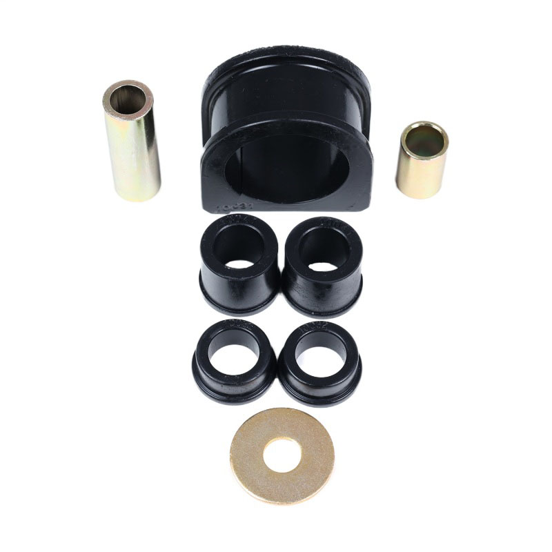 Energy Suspension 8.10103g | 95-04 Toyota Pickup 4WD / 96-02 4Runner Front Rack and Pinion Bushing Set - Black; 1995-2004