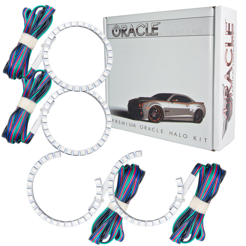 Oracle Lighting 2438-504 | Oracle Nissan Maxima 09-13 Halo Kit - ColorSHIFT w/ Simple Controller; 2009-2013