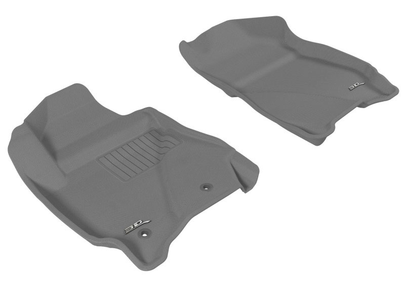 3D Maxpider l1fr03711501 | 3D MAXpider 2011-2012 Ford/Mazda Escape/Tribute Kagu 1st Row Floormat - Gray; 2011-2012