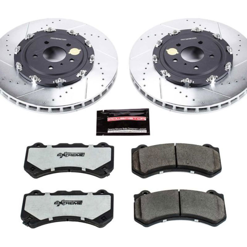 PowerStop k6772-26 | Power Stop 09-11 Nissan GT-R Front Z26 Street Warrior Brake Kit; 2009-2011